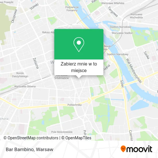 Mapa Bar Bambino