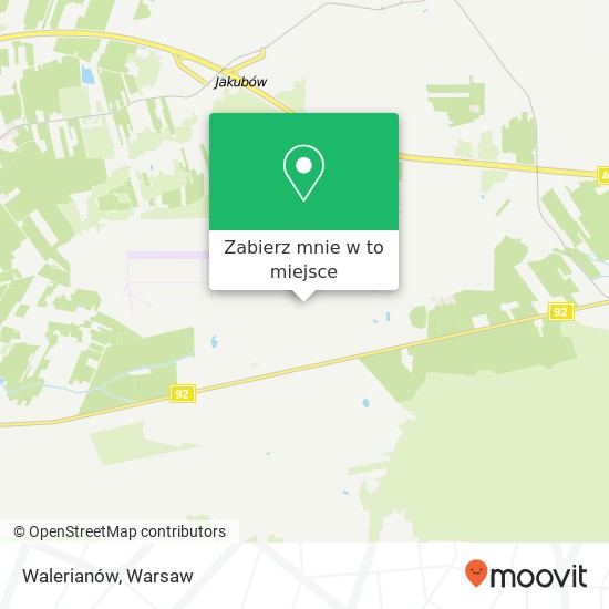 Mapa Walerianów