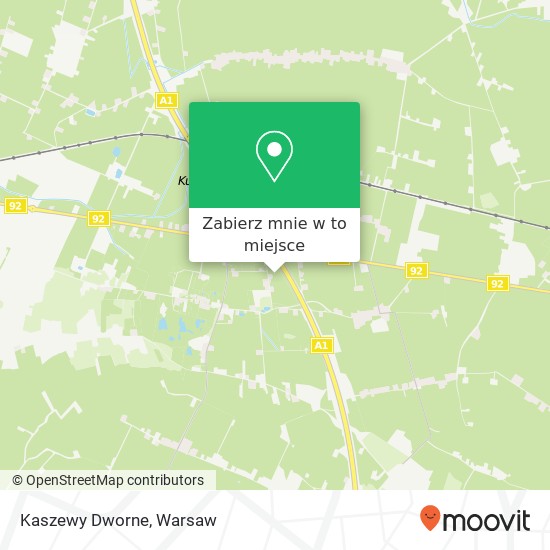 Mapa Kaszewy Dworne