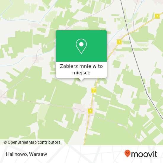 Mapa Halinowo