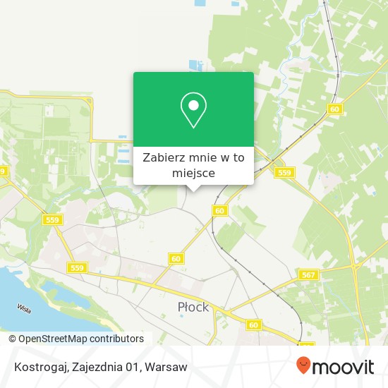 Mapa Kostrogaj, Zajezdnia 01