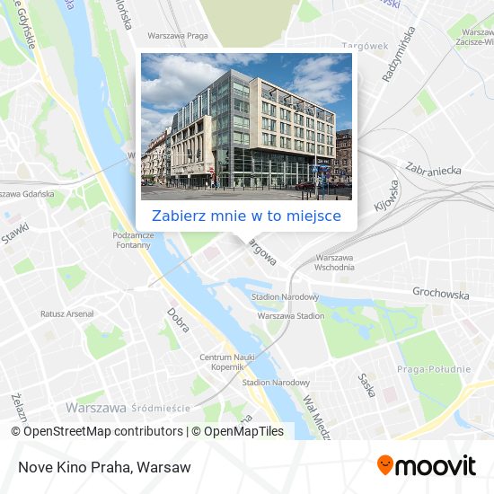 Mapa Nove Kino Praha