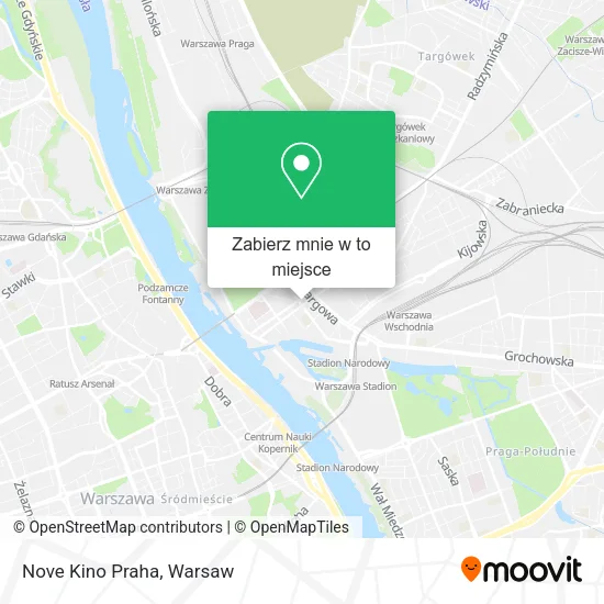 Mapa Nove Kino Praha
