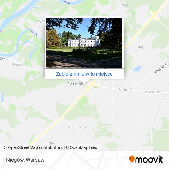 Mapa Niegów