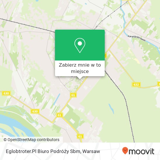 Mapa Eglobtroter.Pl Biuro Podróży Sbm