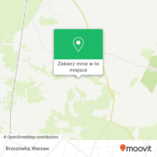 Mapa Brzozówka