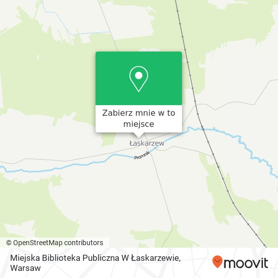 Mapa Miejska Biblioteka Publiczna W Łaskarzewie