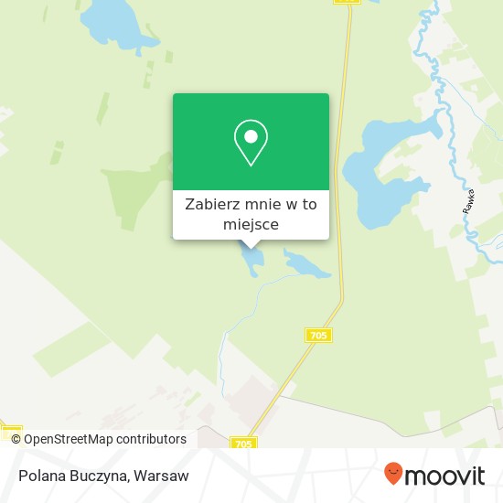 Mapa Polana Buczyna