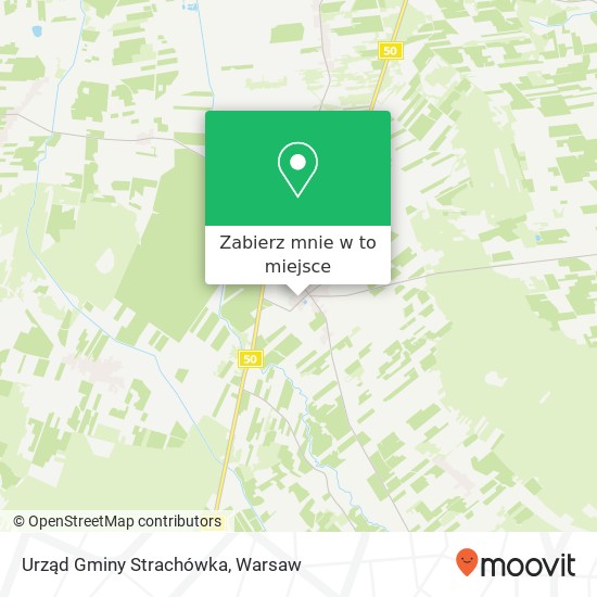 Mapa Urząd Gminy Strachówka