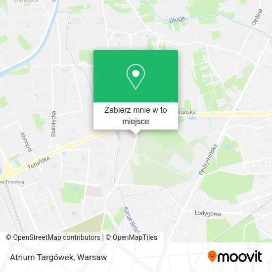 Mapa Atrium Targówek