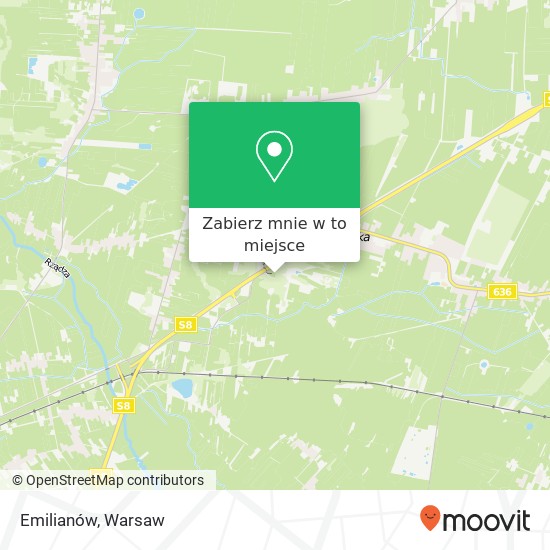 Mapa Emilianów