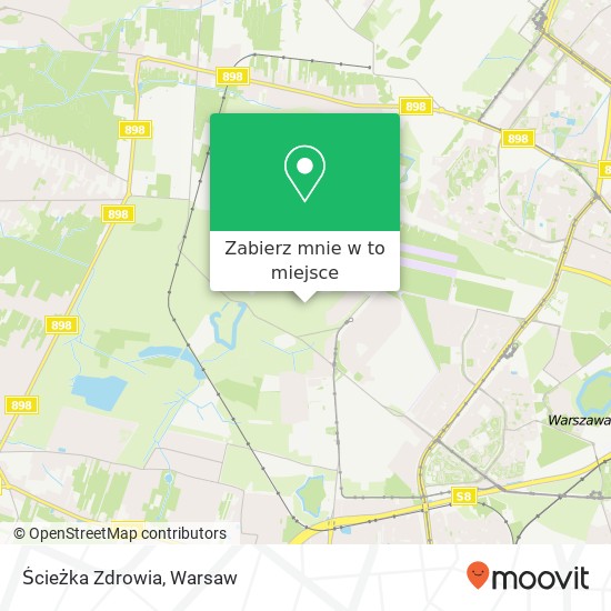 Mapa Ścieżka Zdrowia