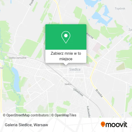 Mapa Galeria Siedlce