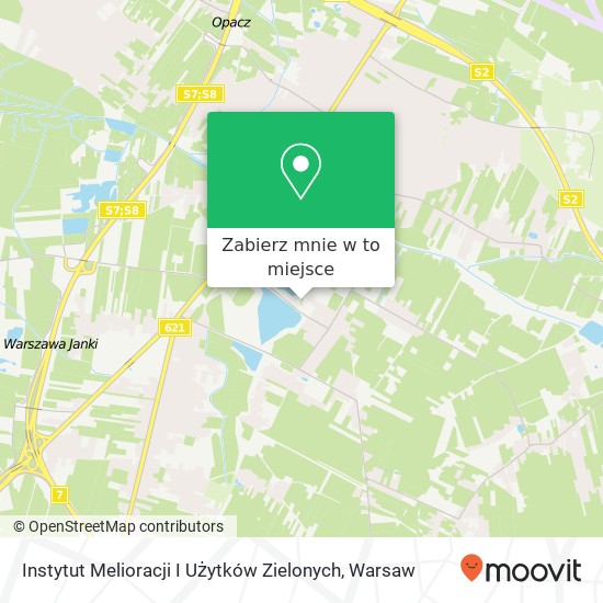 Mapa Instytut Melioracji I Użytków Zielonych