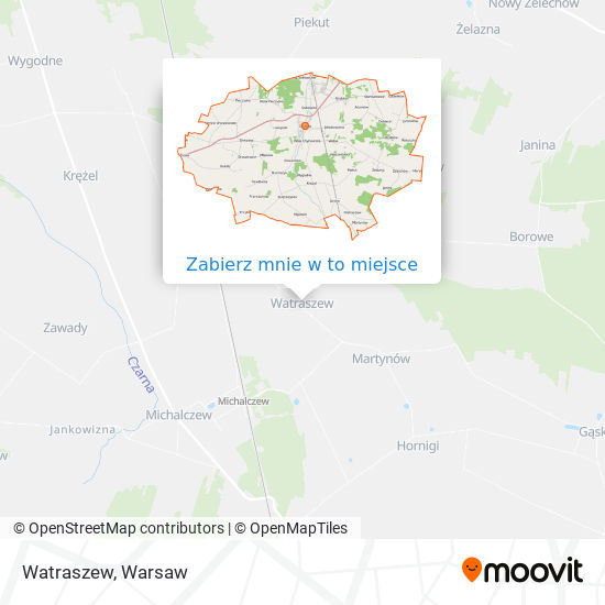 Mapa Watraszew