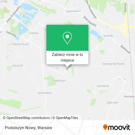 Mapa Podolszyn Nowy