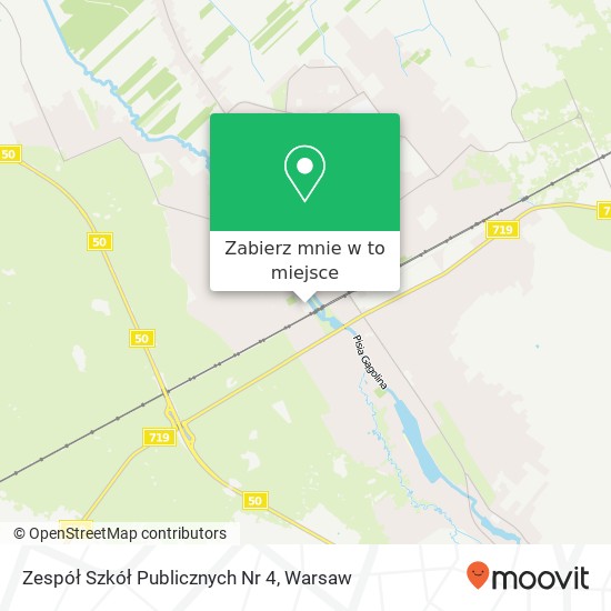 Mapa Zespół Szkół Publicznych Nr 4