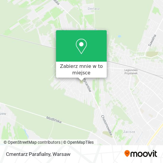 Mapa Cmentarz Parafialny