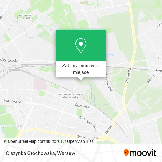 Mapa Olszynka Grochowska