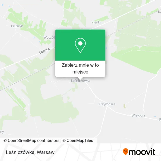 Mapa Leśniczówka