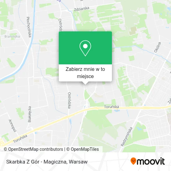 Mapa Skarbka Z Gór - Magiczna