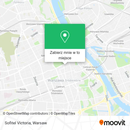 Mapa Sofitel Victoria