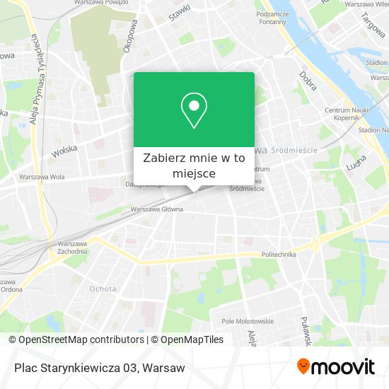 Mapa Plac Starynkiewicza 03