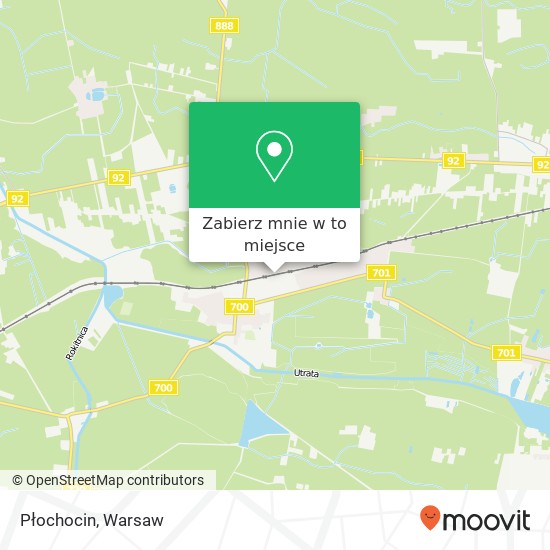 Mapa Płochocin