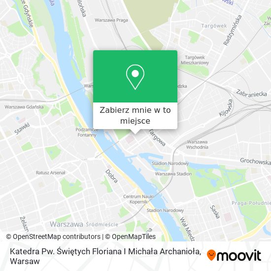 Mapa Katedra Pw. Świętych Floriana I Michała Archanioła