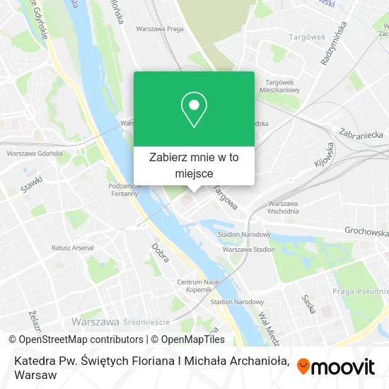 Mapa Katedra Pw. Świętych Floriana I Michała Archanioła
