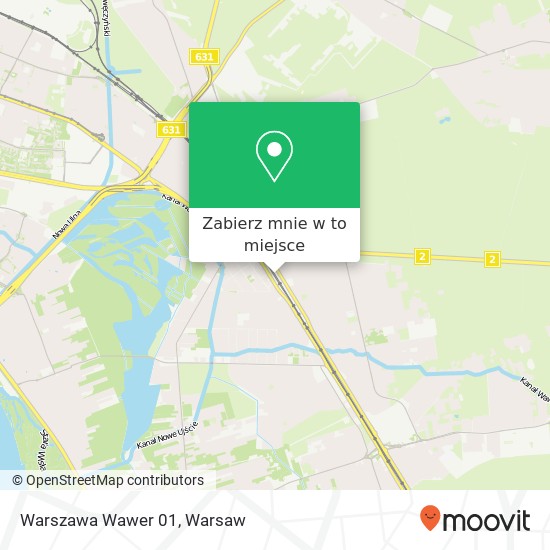 Mapa Warszawa Wawer 01