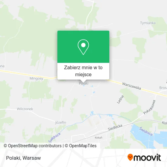 Mapa Polaki