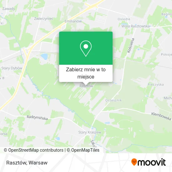 Mapa Rasztów