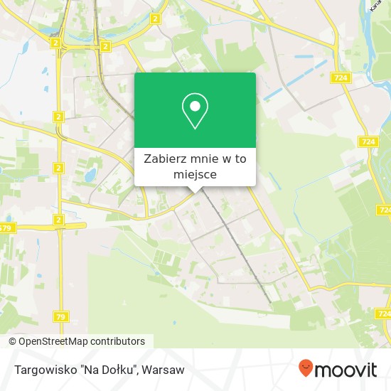 Mapa Targowisko "Na Dołku"