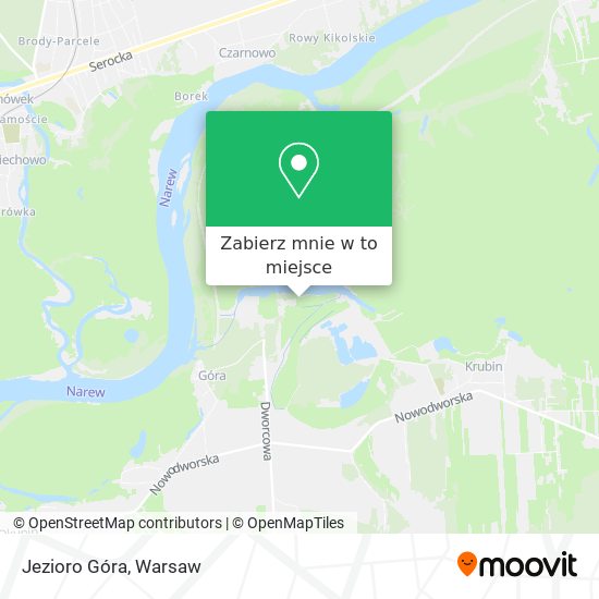 Mapa Jezioro Góra