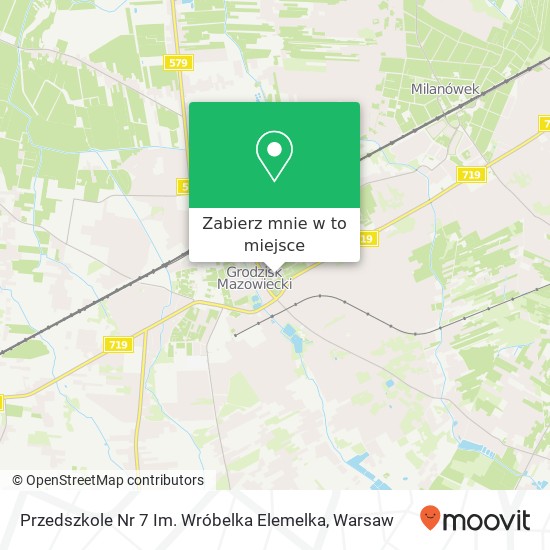 Mapa Przedszkole Nr 7 Im. Wróbelka Elemelka