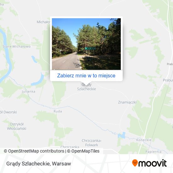 Mapa Grądy Szlacheckie