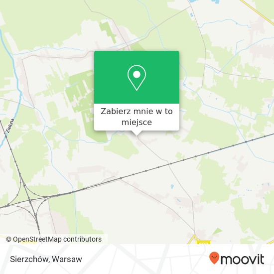 Mapa Sierzchów