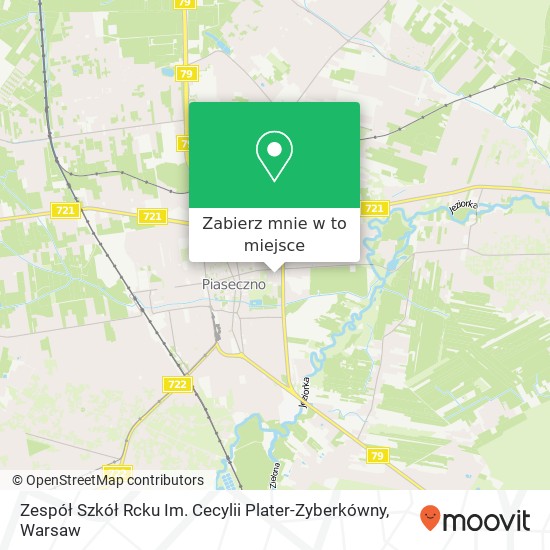 Mapa Zespół Szkół Rcku Im. Cecylii Plater-Zyberkówny