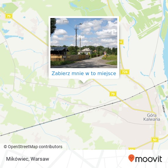 Mapa Mikówiec