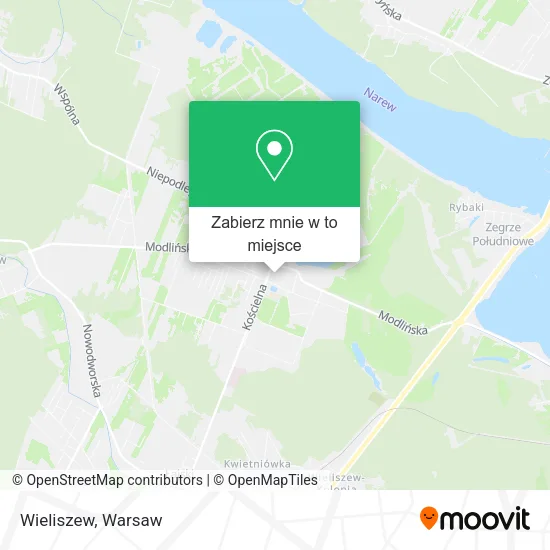 Mapa Wieliszew