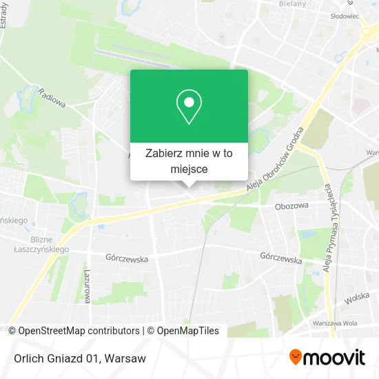 Mapa Orlich Gniazd 01
