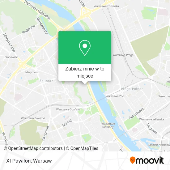 Mapa XI Pawilon