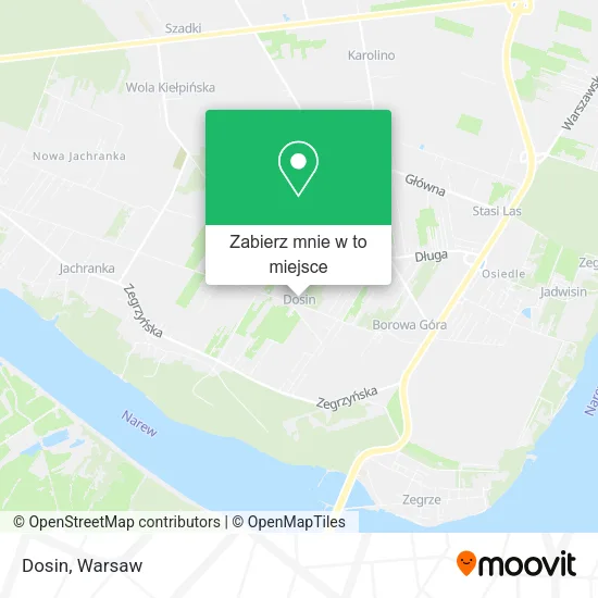 Mapa Dosin