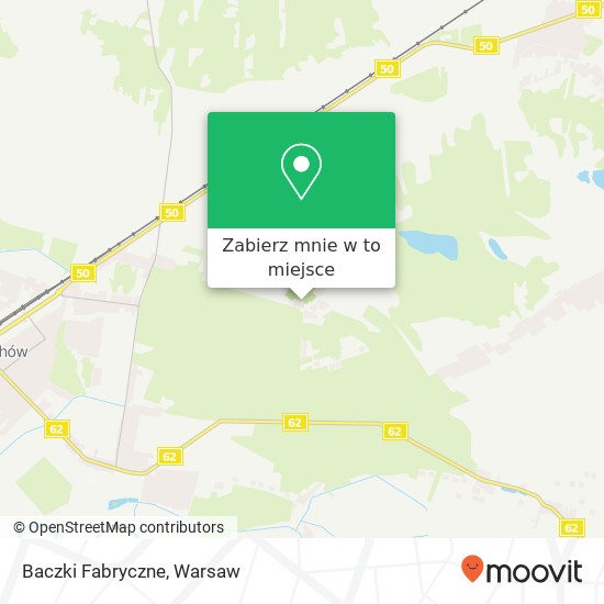 Mapa Baczki Fabryczne