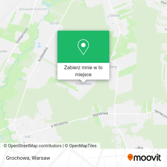 Mapa Grochowa