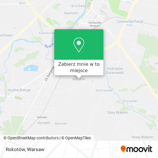 Mapa Rokotów