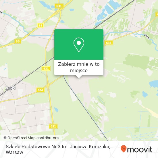 Mapa Szkoła Podstawowa Nr 3  Im. Janusza Korczaka