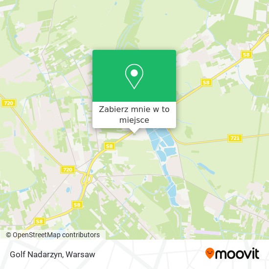 Mapa Golf Nadarzyn