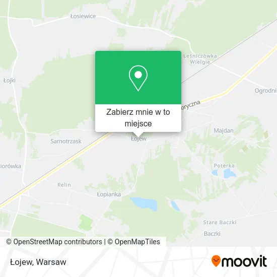 Mapa Łojew